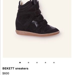 Isabel Marant Beckett wedge sneaker